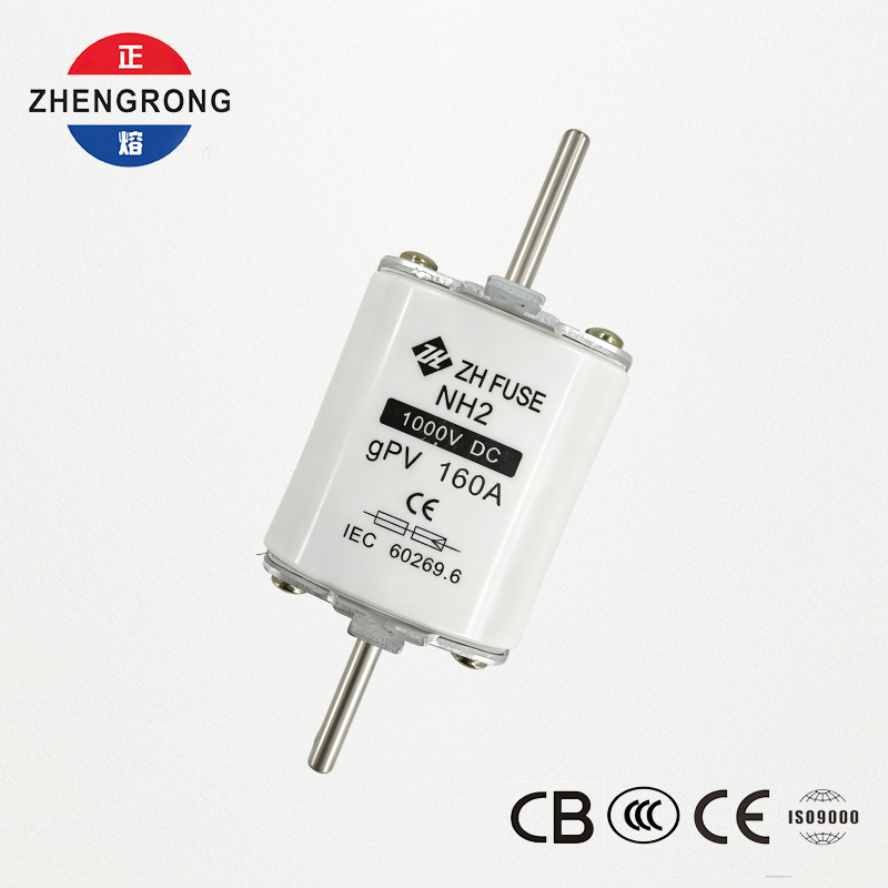 NH2 160A 1000V DC gPV fotovoltaisk säkringslänk - IEC 60269.6 certifierad
