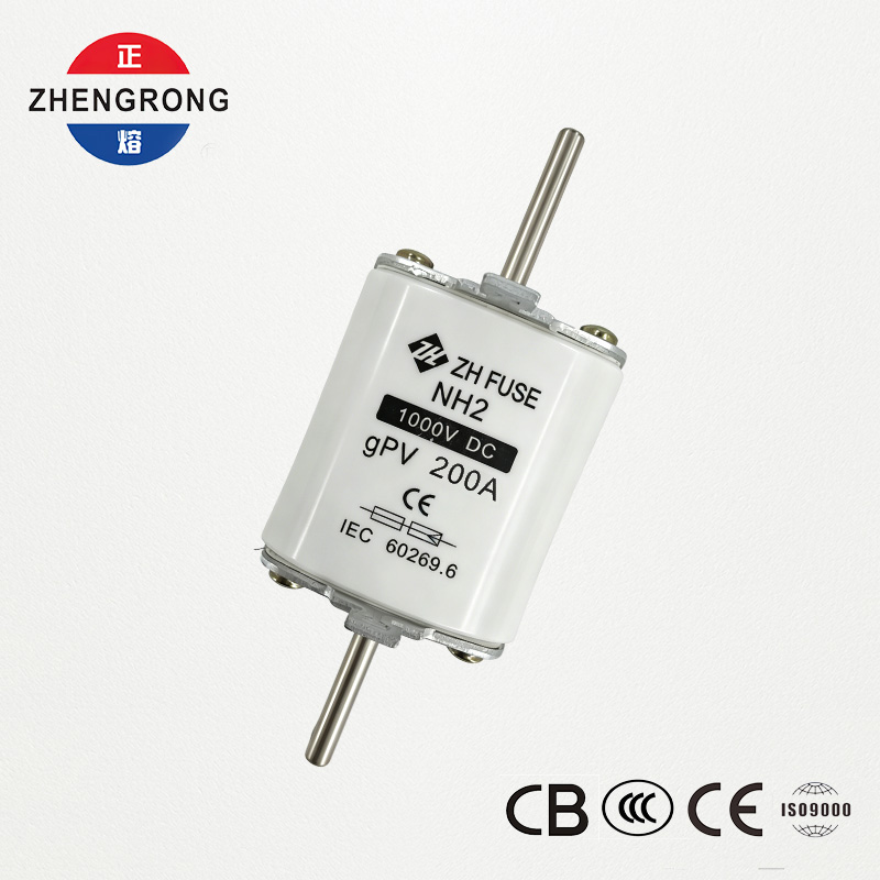 NH2 200A 1000V DC gPV fotovoltaisk säkringslänk - IEC 60269.6 certifierad