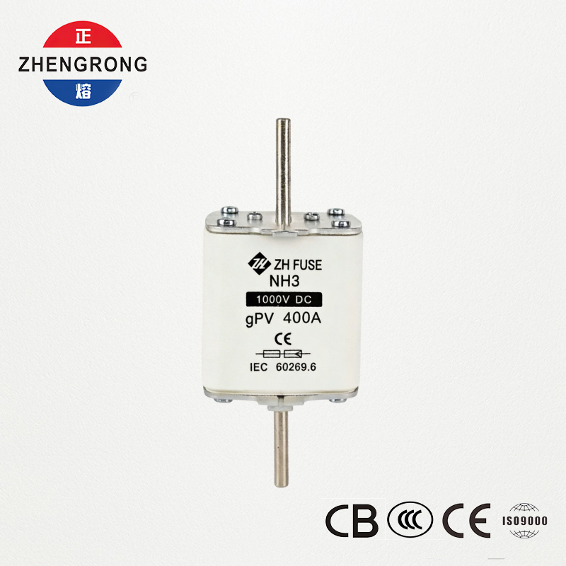 NH3 1000V DC 400A gPV-säkring för solcellsanläggningar