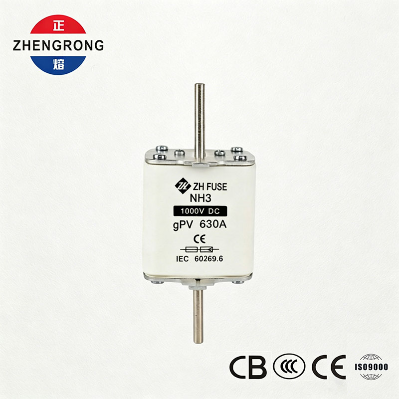 NH3 1000V DC 630A gPV-säkring för solcellsanläggningar