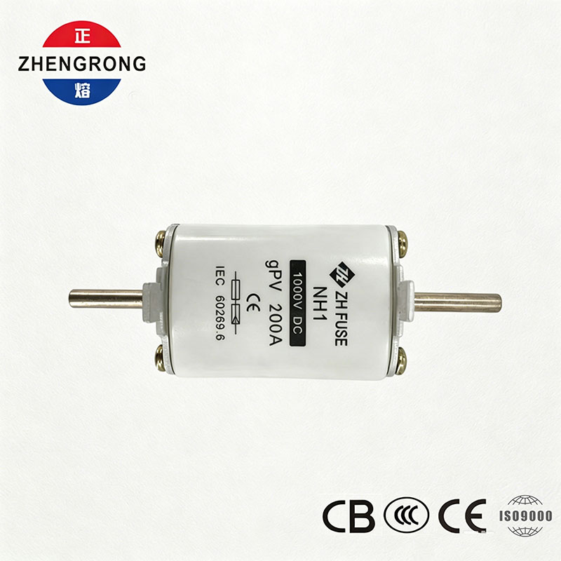 PV DC Säkring NH1 200A 1000V | CE & IEC 60269.6 Godkänd för solpaneler