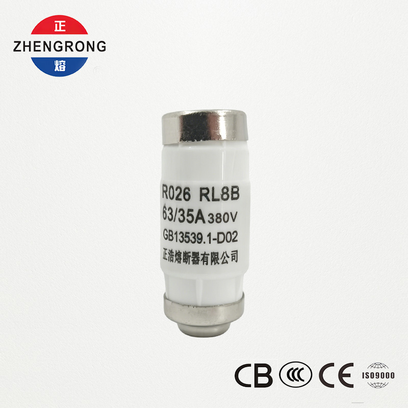 RL8B R026 35A 380V D02 Cylindrisk säkring