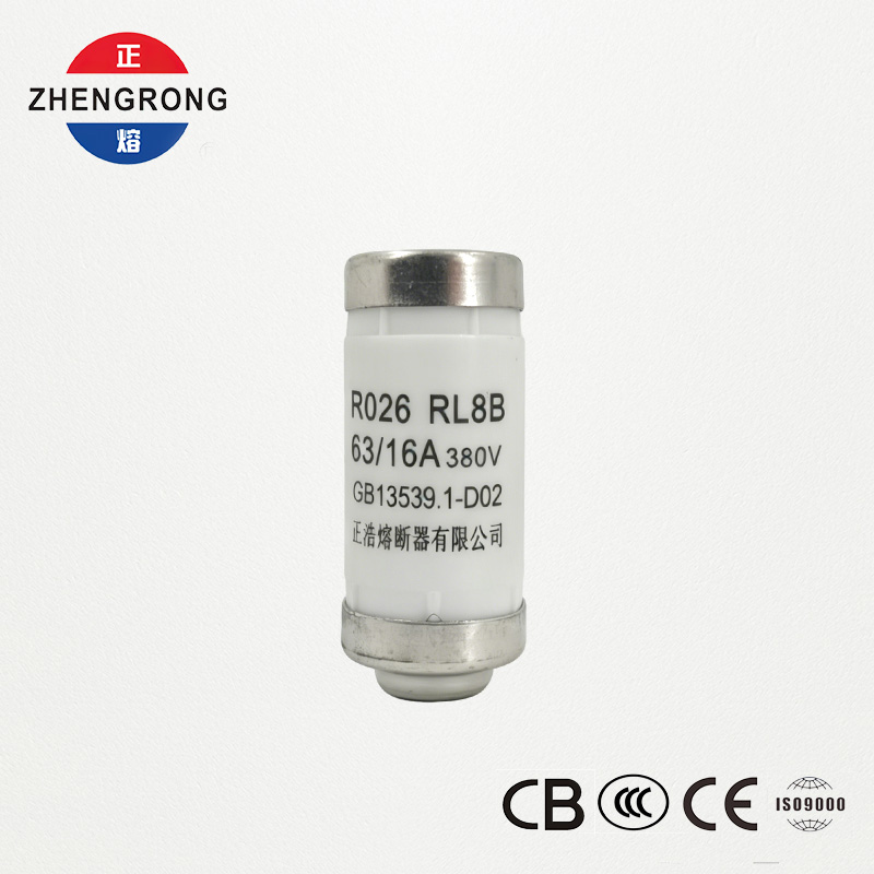 RL8B R026 D02 Säkring 16A/63A 380V | GB13539.1