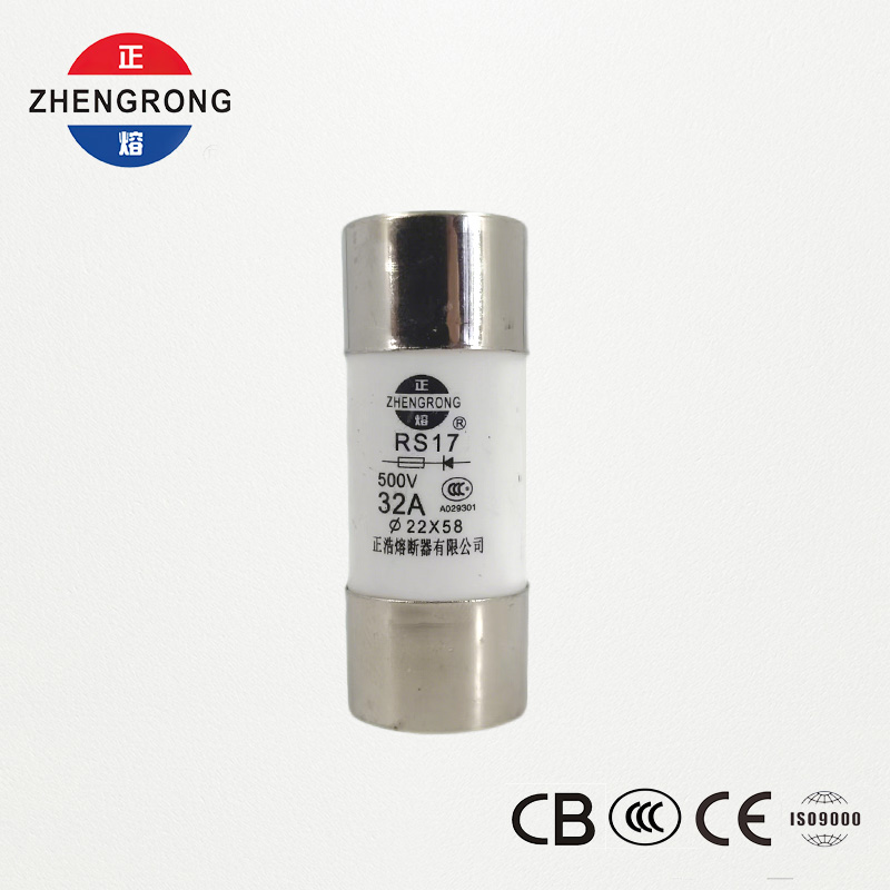RS17 32A 500V Cylindrisk snabbverkande säkring | 22*58mm | CCC-certifierad