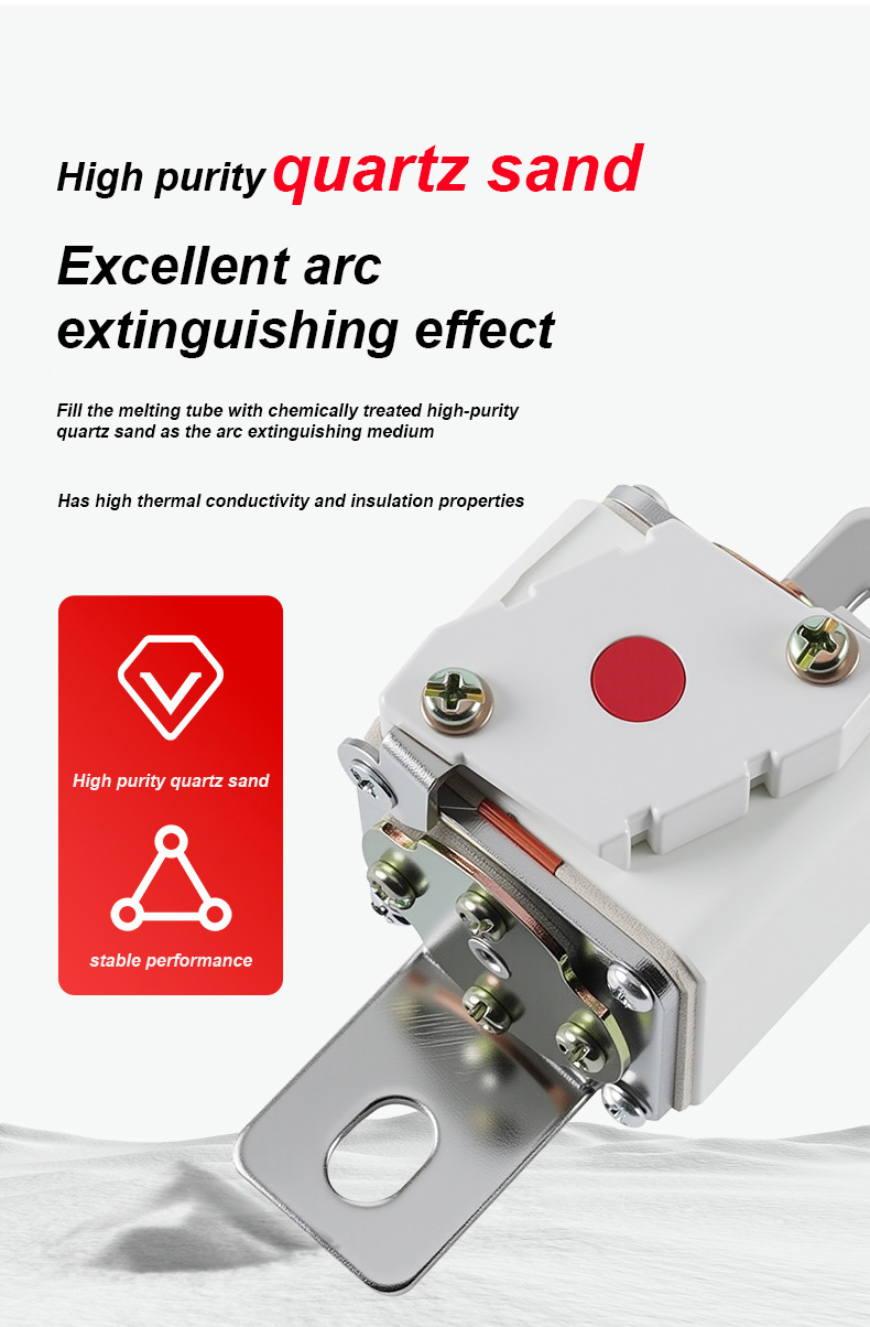 RSF-1K 500V-315A BC100KA säkring Länkar