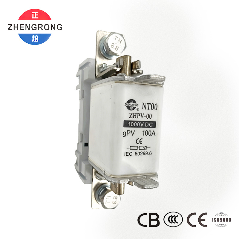 ZHPV-00 100A 1000V DC fotovoltaisk skyddssäkring - CE-certifierad